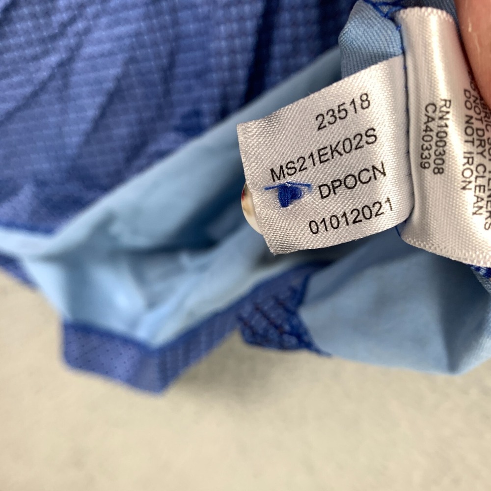 Peter Millar Summer Comfort Yellowstone Polo Men's XL Blue Golf Shirt Brooks - Picture 8 of 12